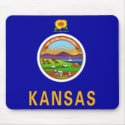 Kansas Flag Mousepad