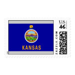Kansas Flag Postage Stamps