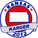 Kansas Fred Karger Photo Cut Outs
