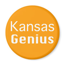 Kansas Genius Gifts magnets