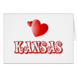 Kansas Love Greeting Cards