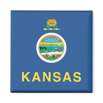 KANSAS FRIDGE MAGNET