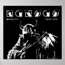 KANSAS - Monolith (1979) Print