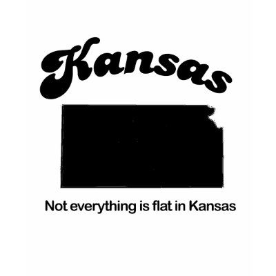 Kansas - Not everything is flat Shirts by Shirtuosity