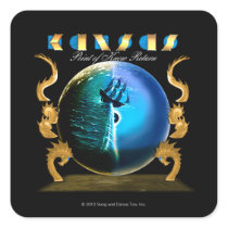 KANSAS - Point of Know Return (2007) Square Stickers