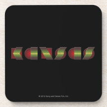 KANSAS (Point of Know Return Colors) Drink Coasters