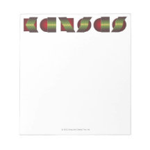 KANSAS (Point of Know Return Colors) Memo Note Pads