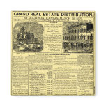 Kansas Real Estate Newspaper Advertisement Refrigerator Magnet