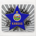Kansas Star Mouse Pad