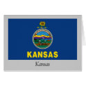 Kansas State Flag cards