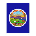 Kansas State Flag postcards by 1791dotus Kansas State Flag postcards