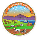 Kansas State Flag stickers by 1791dotus Kansas State Flag stickers