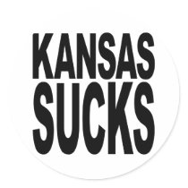 Kansas Sucks stickers