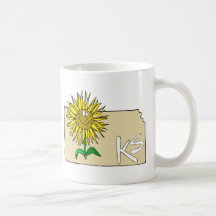 Kansas Sunflower Coffee Mug