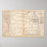 Kansas, Texas, Indian Territory Print