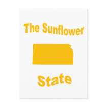 Kansas: The Sunflower State Postcard