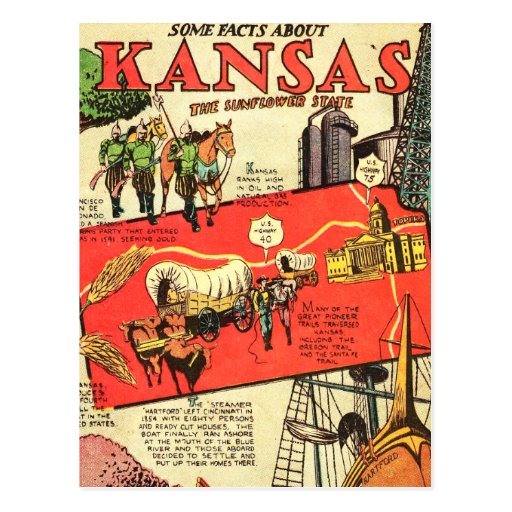 Kansas Postcards & Postcard Template Designs Zazzle