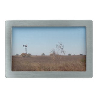 Kansas Windmill Belt Buckle