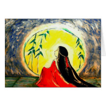 Kanzhu Greeting Card