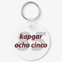 kapgar ocho cinco keychain