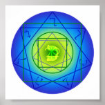 Kaph Sigil - Money, Expansion, Beauty Posters