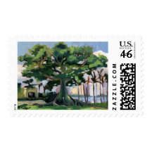 Kapok Tree postage stamp