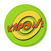 Kapow Comic Book Magnet