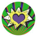 KAPOW! I love you stickers by qazzaq415 KAPOW! I love you stickers