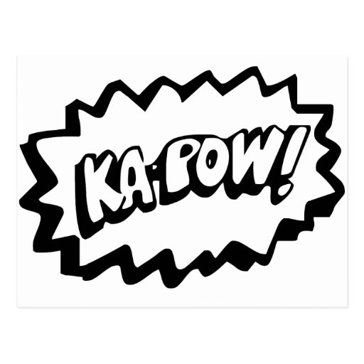 Kapow! Postcard