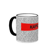 kapow! SuperHero Coffee Mug mug