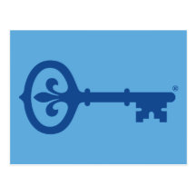 Kappa Kappa Gama Key Symbol Postcards