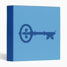 Kappa Kappa Gama Key Symbol Vinyl Binders