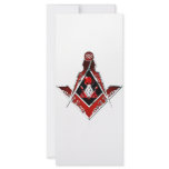 Kappa Master Mason Customized Rack Card