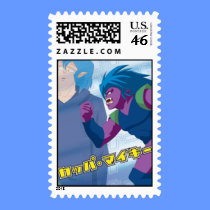 Kappa Mikey™ Gonard Stamps by animationcollective Kappa Mikey™ Gonard Stamps