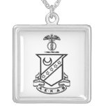 Kappa Sigma Crest - Black and White Pendant