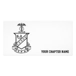 Kappa Sigma Crest - Black and White Picture Card