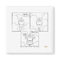 Kaptain Kernel Comic Strip magnets