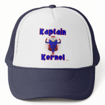 Kaptain Kernel Popcorn Superhero Mesh Hats