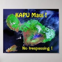 Kapu Maui Posters