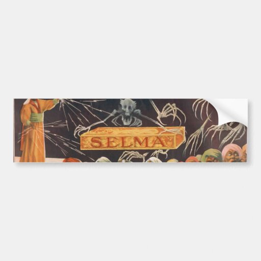 Kar-Mi, 'Selma' Vintage Theater Bumper Stickers