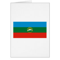 Karachay-Cherkess Republic Flag cards by Vexillophile Karachay-Cherkess Republic Flag cards