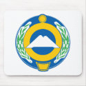 Karachay-Cherkessia Coat of Arms Mousepad by FlagTshirts Karachay-Cherkessia Coat of Arms Mousepad