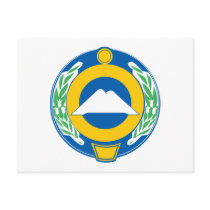Karachay-Cherkessia Coat of Arms Postcard by FlagTshirts Karachay-Cherkessia Coat of Arms Postcard
