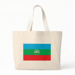 Karachay-Cherkessia Flag Tote Bag