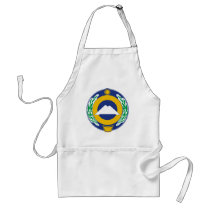 Karachay Cherkessia Official Coat Of Arms Heraldry Apron