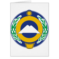 Karachay Cherkessia Official Coat Of Arms Heraldry Cards