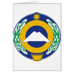 Karachay Cherkessia Official Coat Of Arms Heraldry Cards