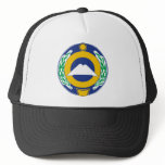 Karachay Cherkessia Official Coat Of Arms Heraldry Trucker Hat