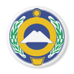 Karachay Cherkessia Official Coat Of Arms Heraldry Fridge Magnets