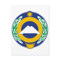 Karachay Cherkessia Official Coat Of Arms Heraldry postcards